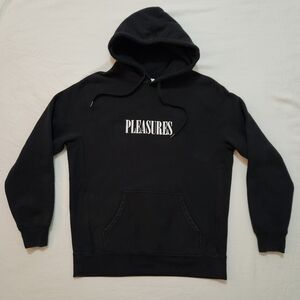 Pleasures x New Order Technique Heavyweight Hoodie Sz M  Cherub Photo Color Art